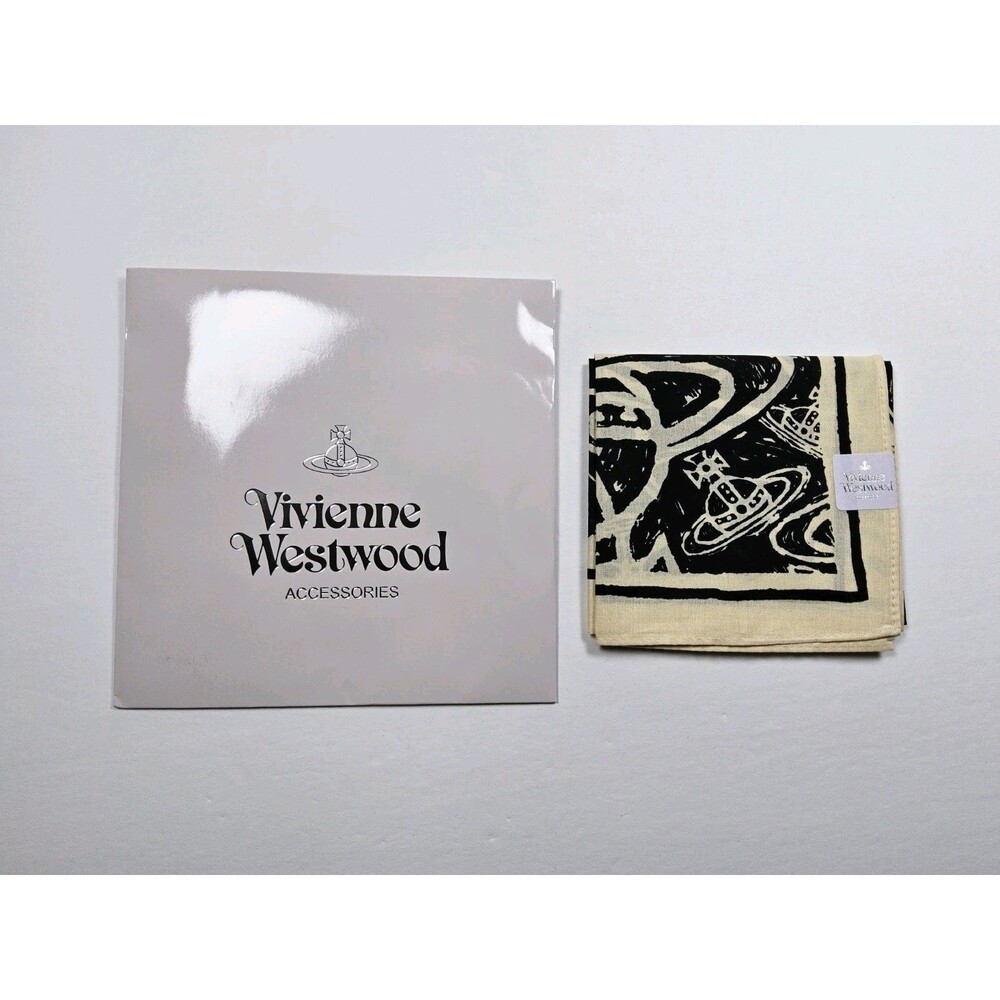Vivienne Westwood Handkerchief Neckerchief Bandana Scarf Pocket Square Japan